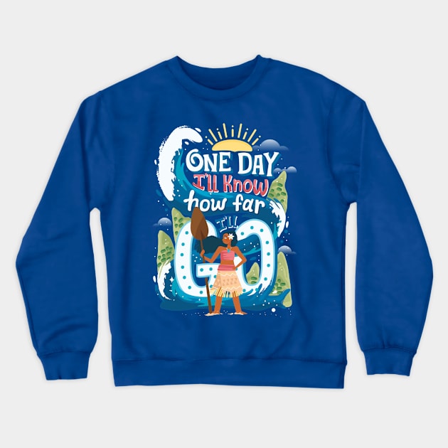 The ocean chose me Crewneck Sweatshirt by risarodil